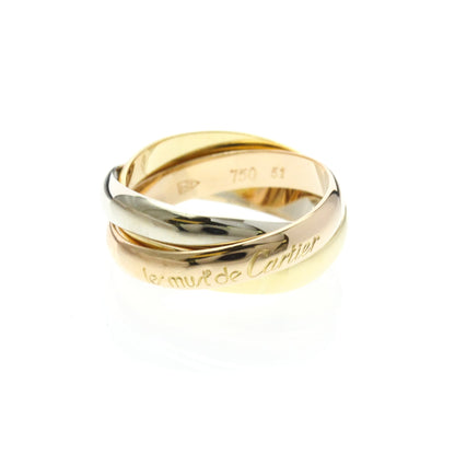 Cartier Trinity 18K Tricolor Gold Medium