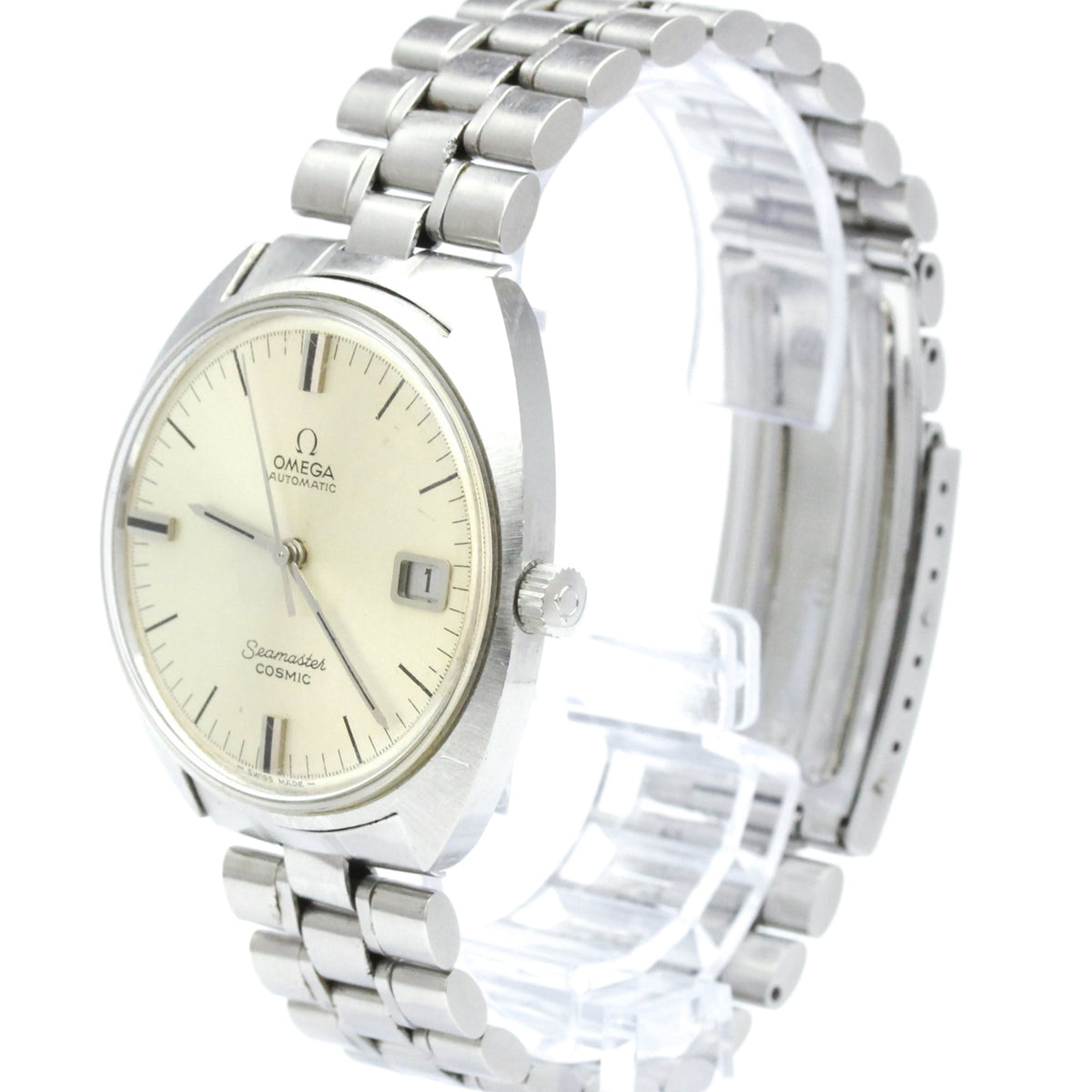 Omega Seamaster Cosmic Automatic Stainless Steel 35