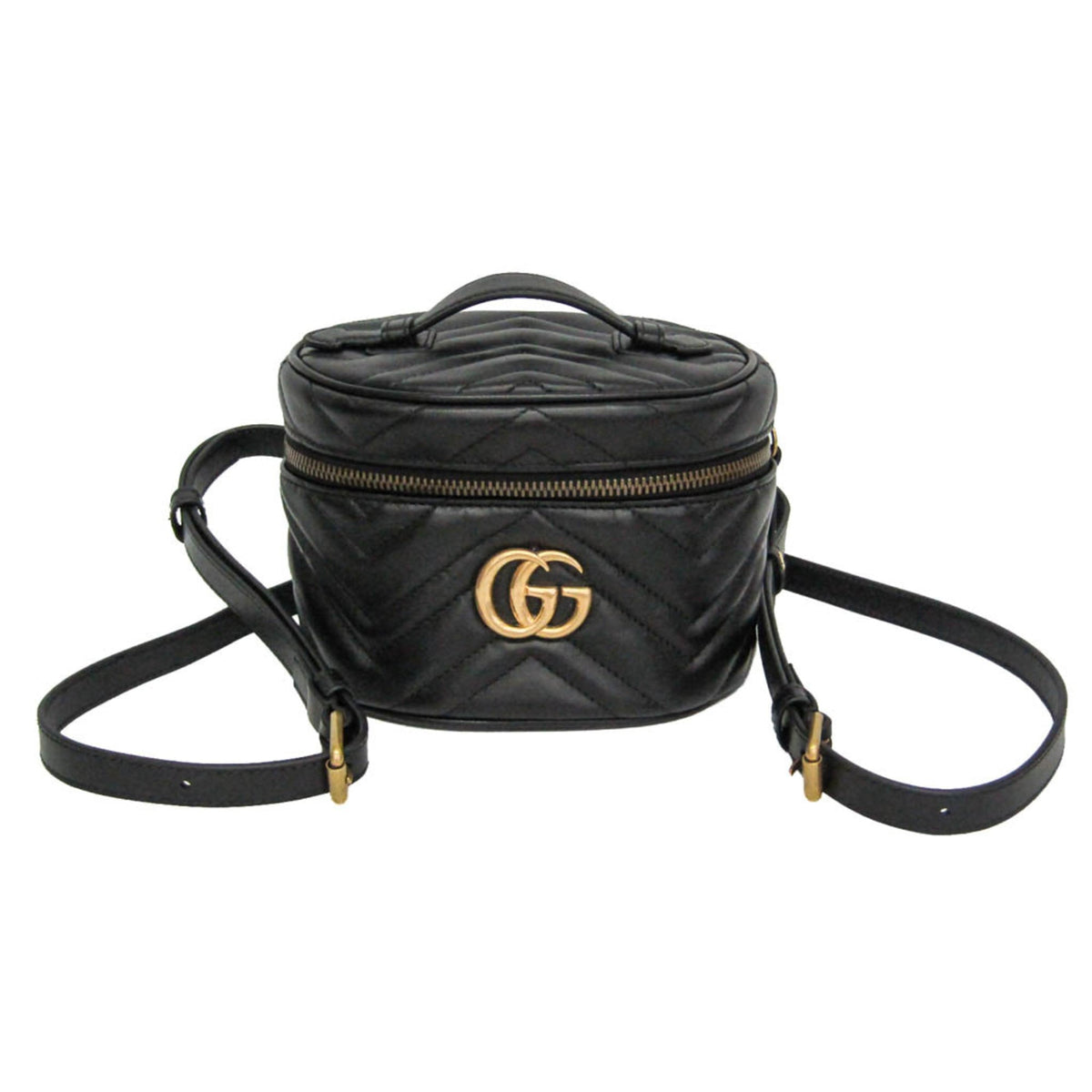 Gucci GG Marmont Vanity Matelasse Leather Mini