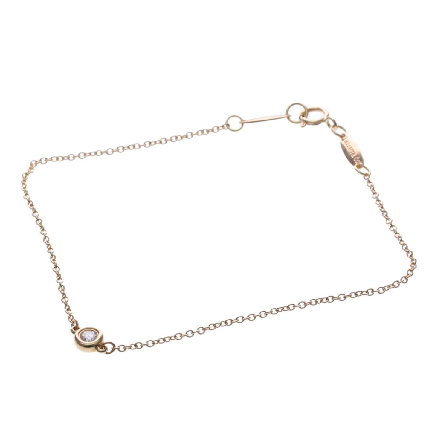Tiffany & Co. Elsa Peretti Diamonds By The Yard Bracelet 18K Rose Gold with Diamond Product Image