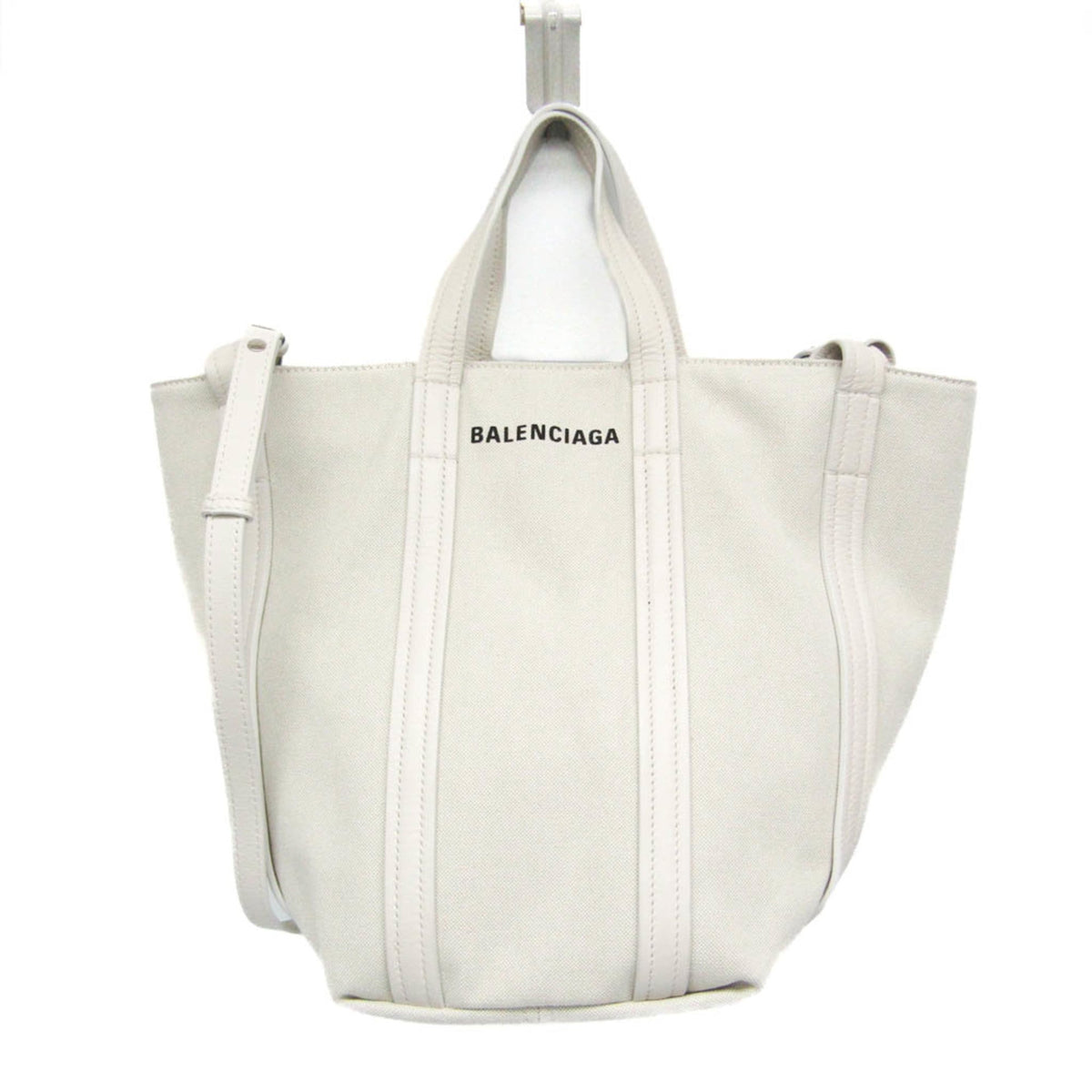 Balenciaga Everyday 2.0 North South Canvas and leather Small