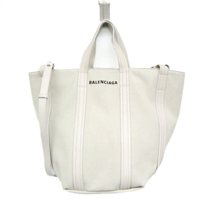 Balenciaga Everyday 2.0 North South Canvas and leather Small