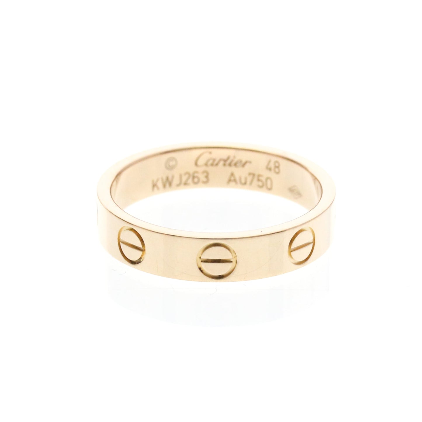 Cartier Love Wedding Band 18K Rose Gold Product Image