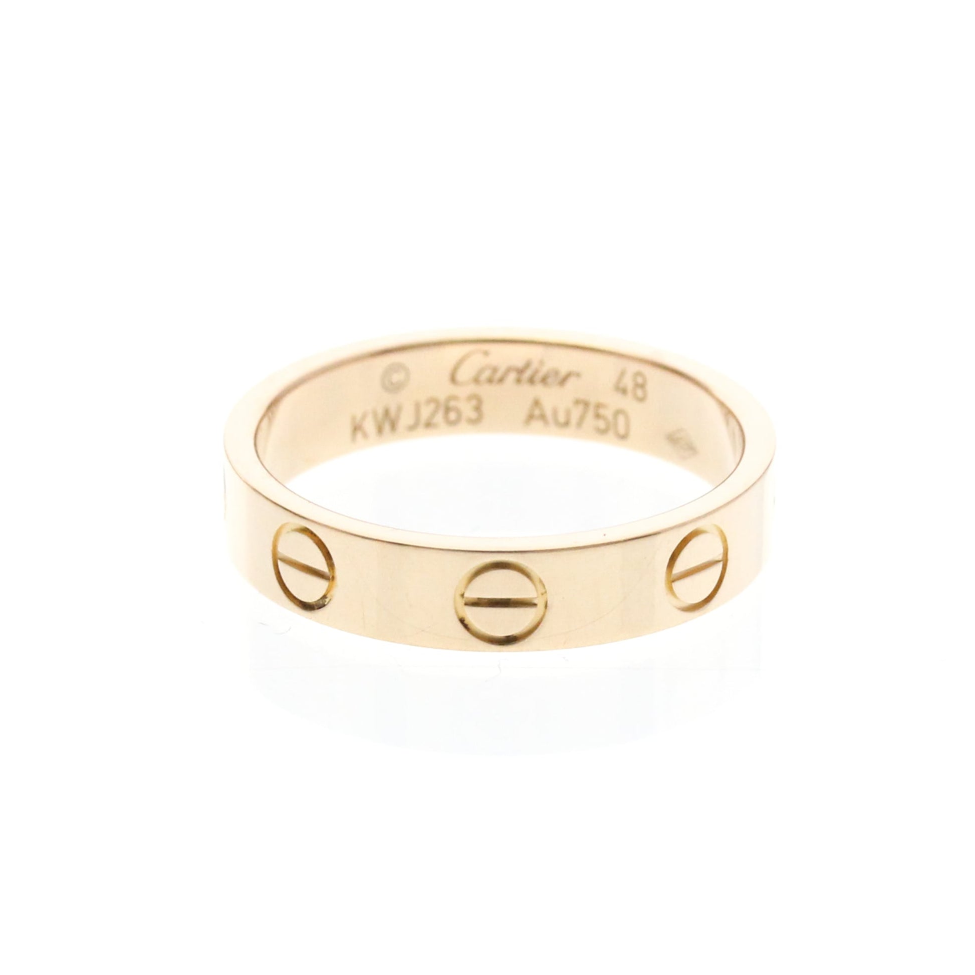 Cartier Love Wedding Band 18K Rose Gold Product Image