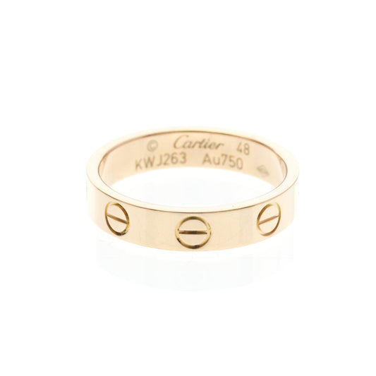 Cartier Love Wedding Band 18K Rose Gold Product Image