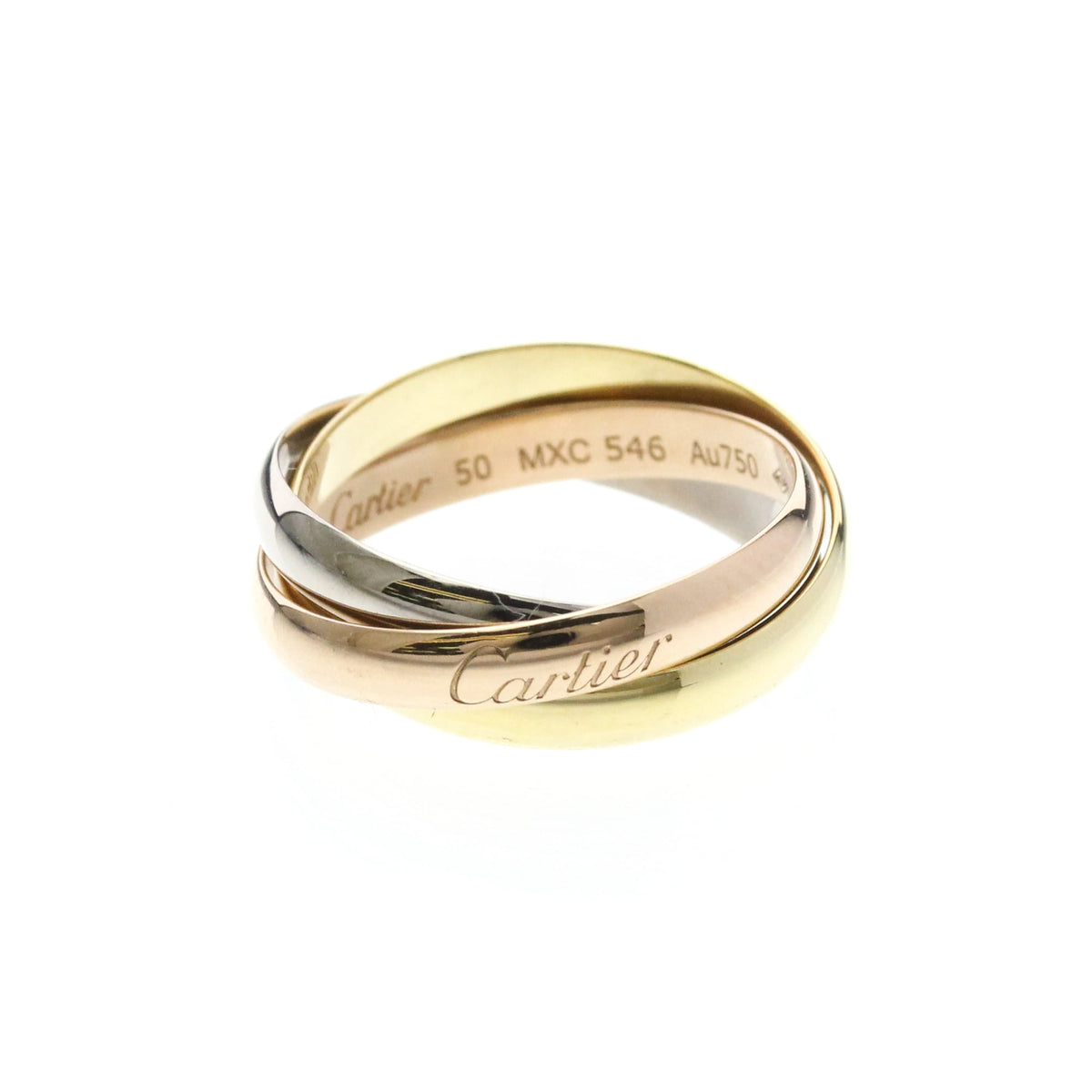 Cartier Trinity 18K Tricolor Gold Medium