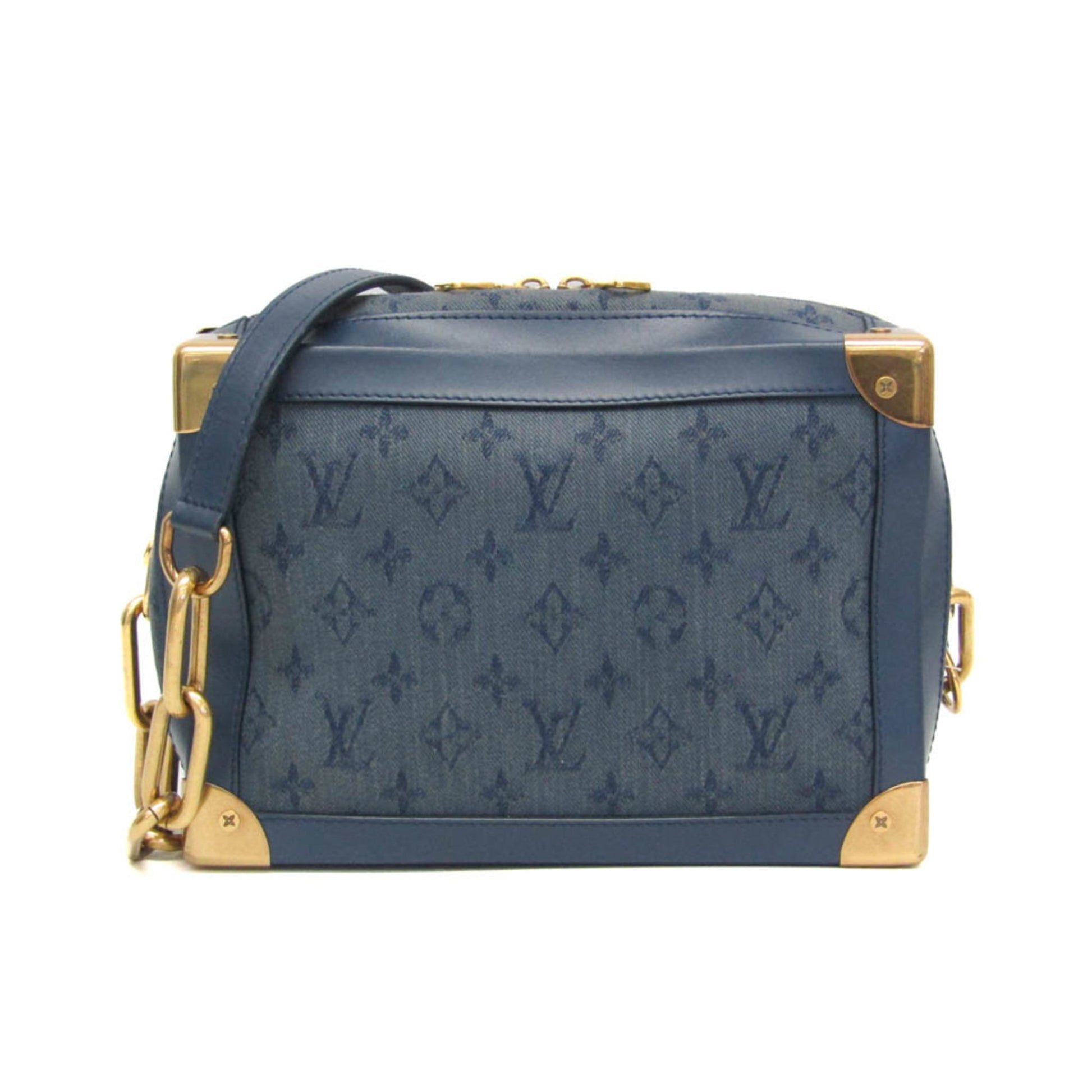 Louis Vuitton Soft Trunk Monogram Denim Product Image