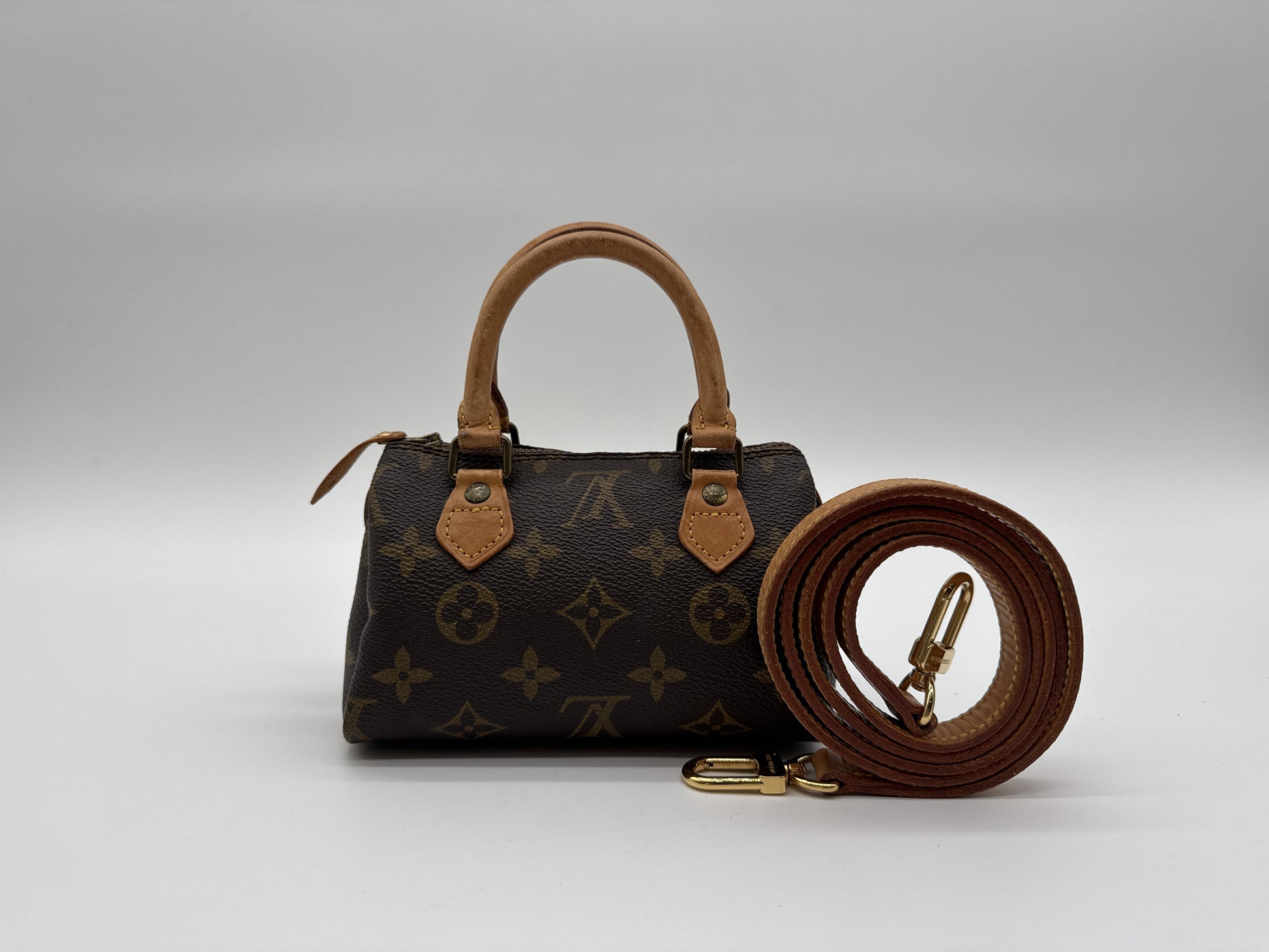 Louis Vuitton Speedy Mini HL Handbag Monogram Canvas Product Image