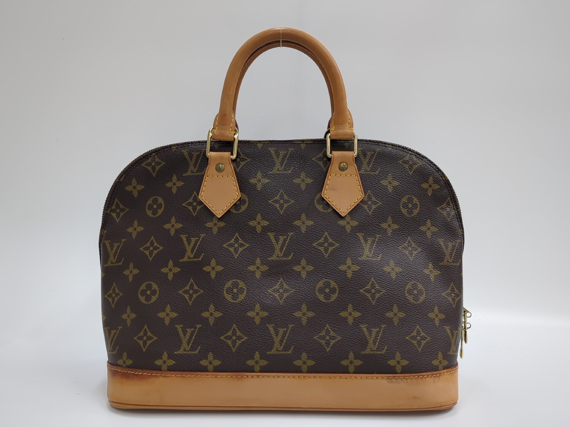Louis Vuitton Alma Handbag Monogram Canvas PM