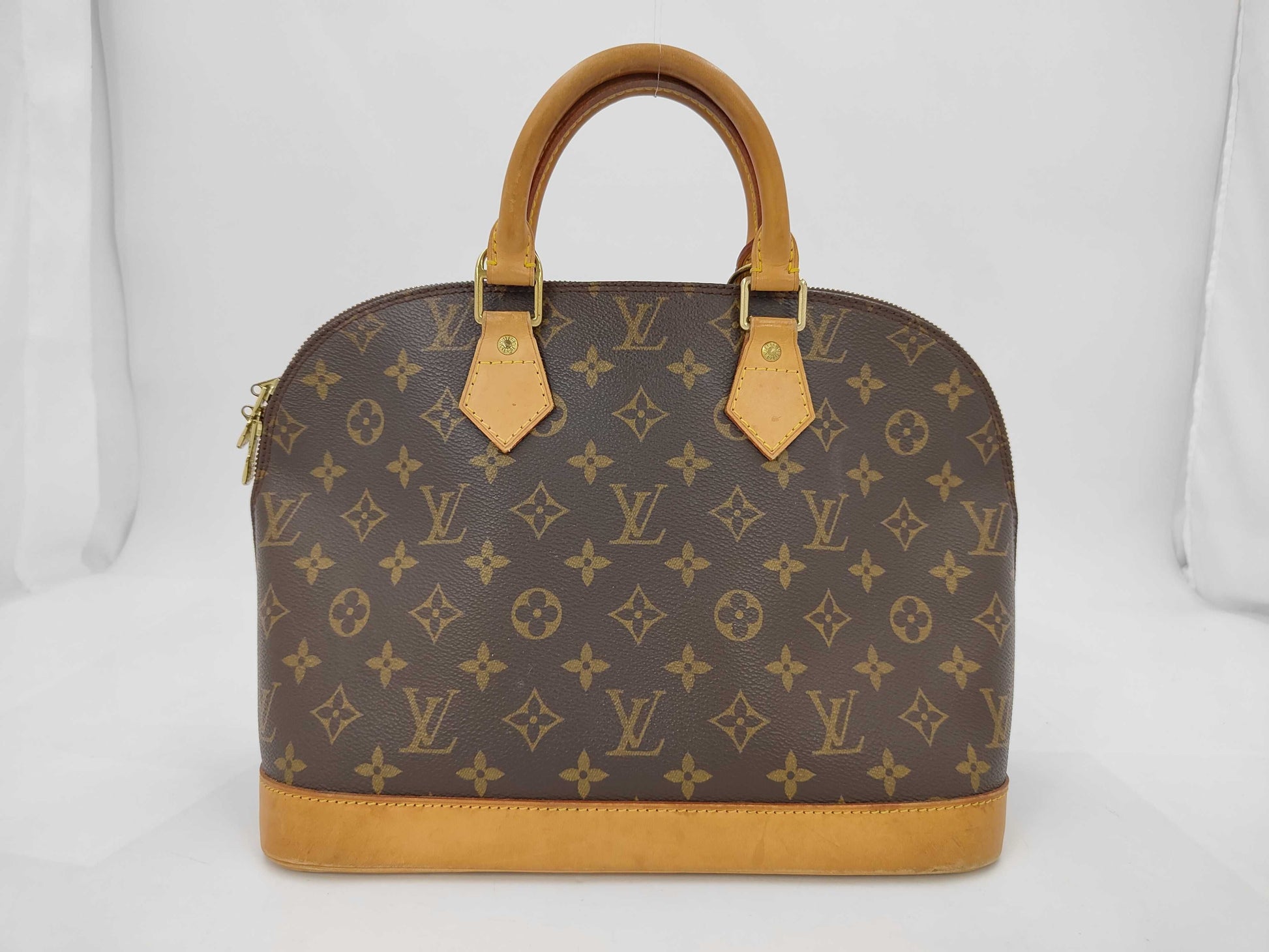 Louis Vuitton Alma Handbag Monogram Canvas PM