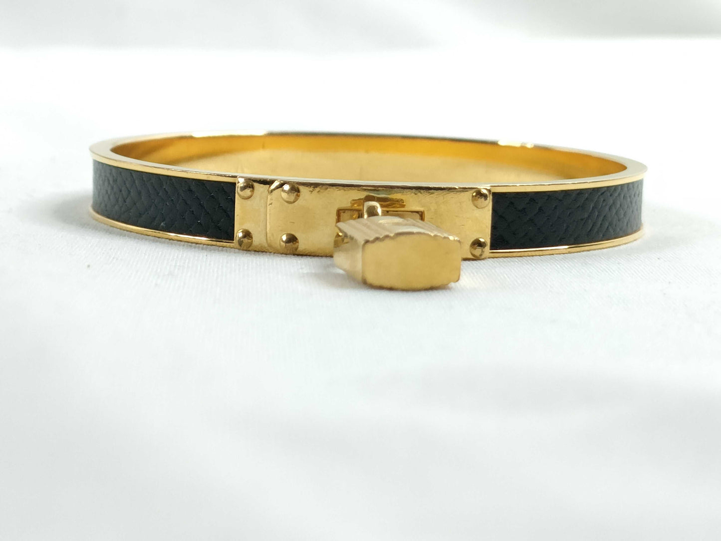Hermes Kelly 18K Rose Gold and Pave Diamonds Small
