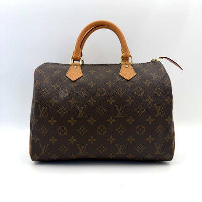 Louis Vuitton Speedy Handbag Monogram Canvas 30