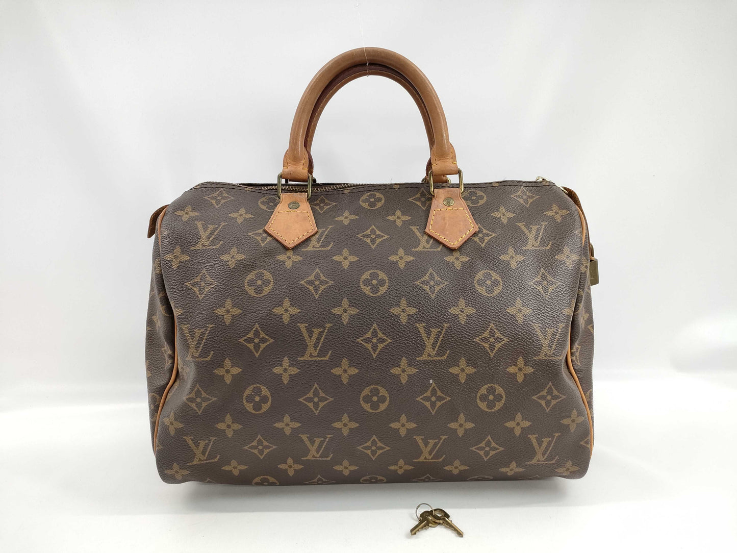 Louis Vuitton Speedy Handbag Monogram Canvas 30