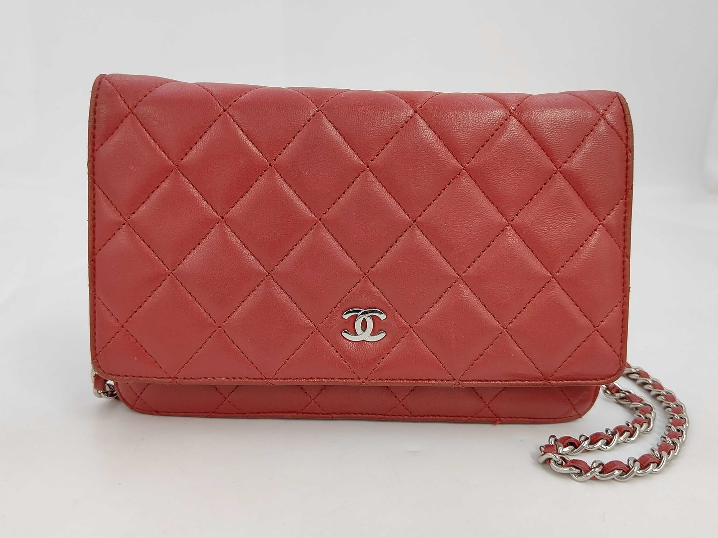 Chanel Timeless CC Wallet on Chain Quilted Goatskin Product Image