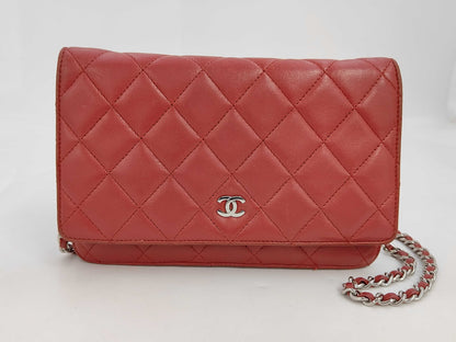 Chanel Timeless CC Wallet on Chain Quilted Goatskin Product Image