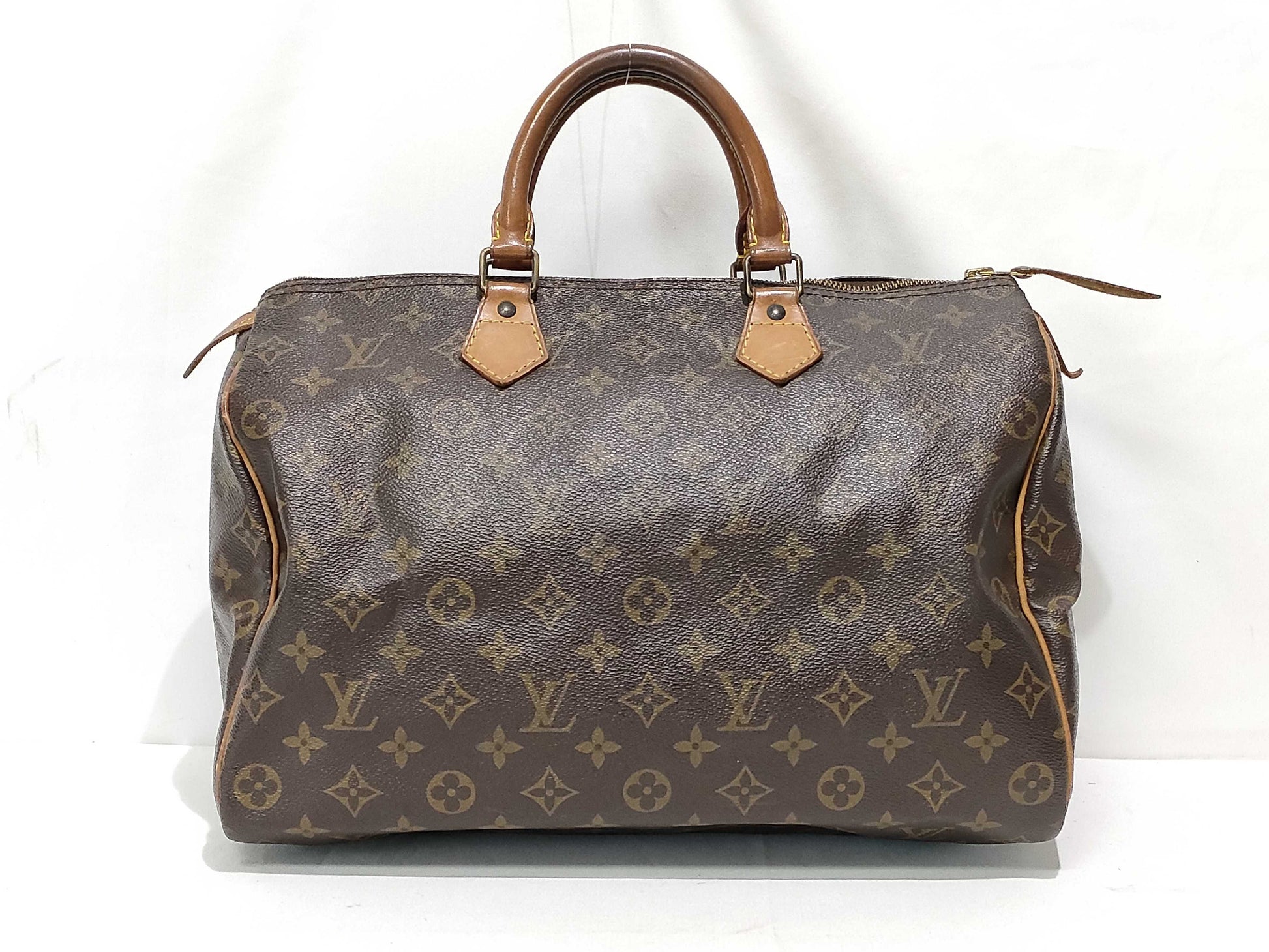 Louis Vuitton Speedy Handbag Monogram Canvas 35