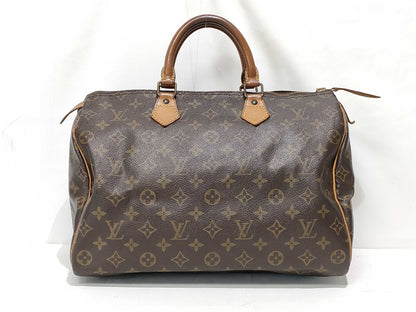 Louis Vuitton Speedy Handbag Monogram Canvas 35
