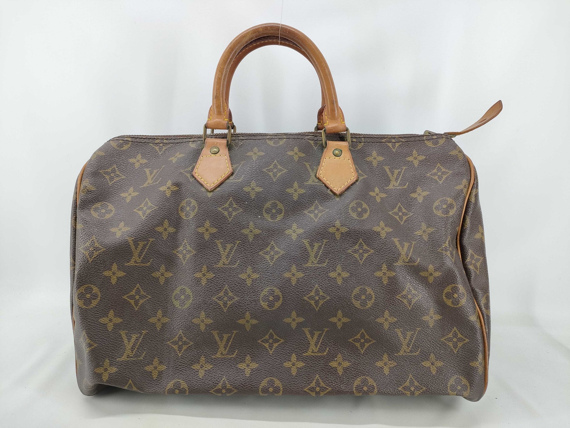 Louis Vuitton Speedy Handbag Monogram Canvas 35