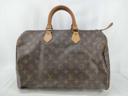 Louis Vuitton Speedy Handbag Monogram Canvas 35