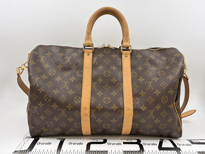 Louis Vuitton Keepall Bandouliere Bag Monogram Canvas 45