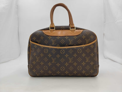 Louis Vuitton Deauville Handbag Monogram Canvas 34
