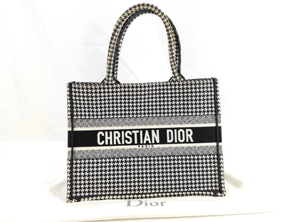 Christian Dior Book Tote Embroidered Canvas Medium