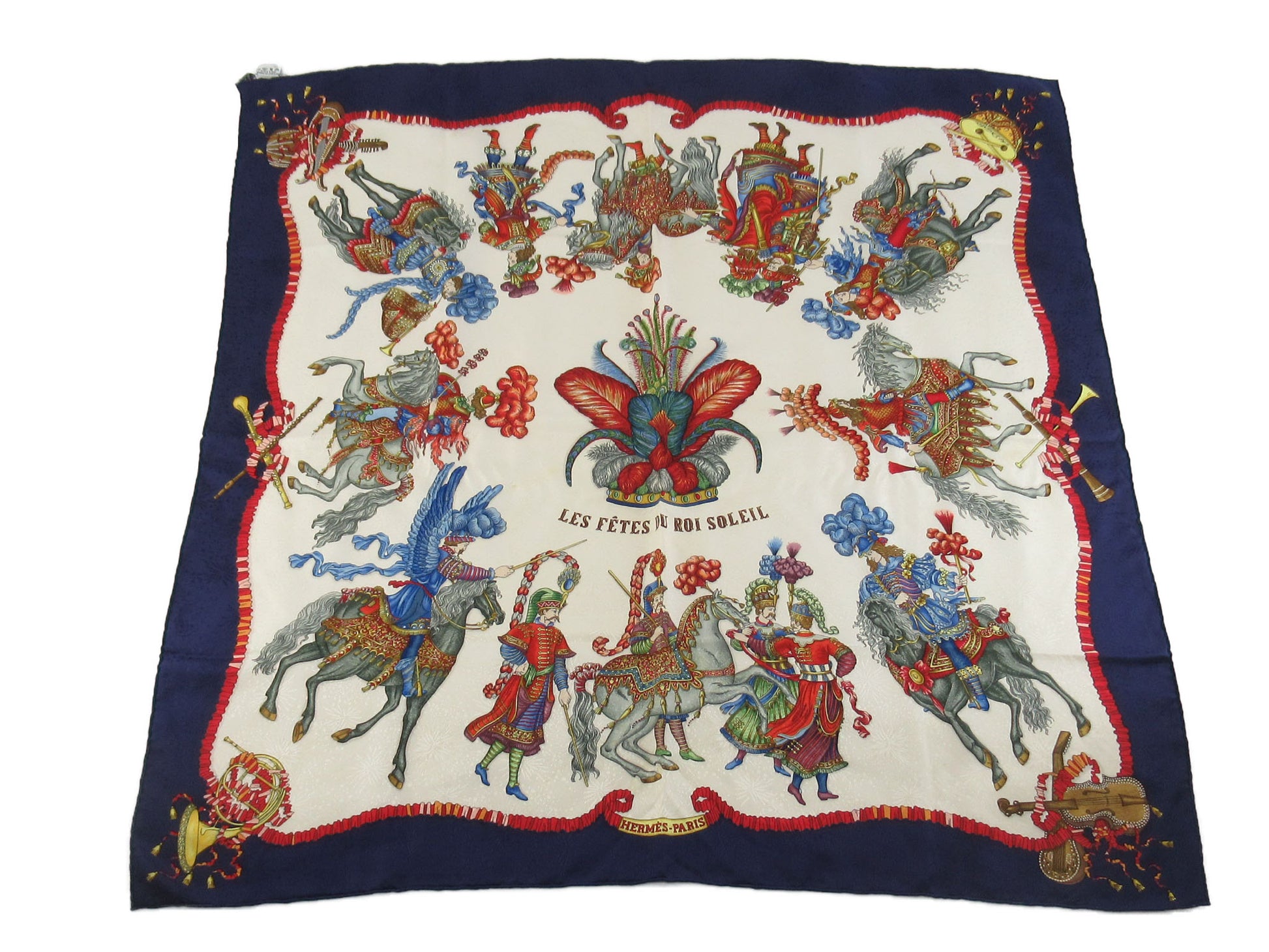 Hermes Carré 90 Silk multicolor 90 x 90