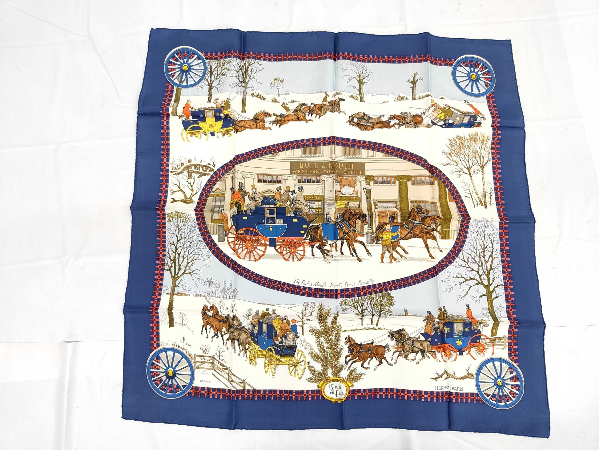 Hermes Carré 90 Silk multicolor 90 x 90