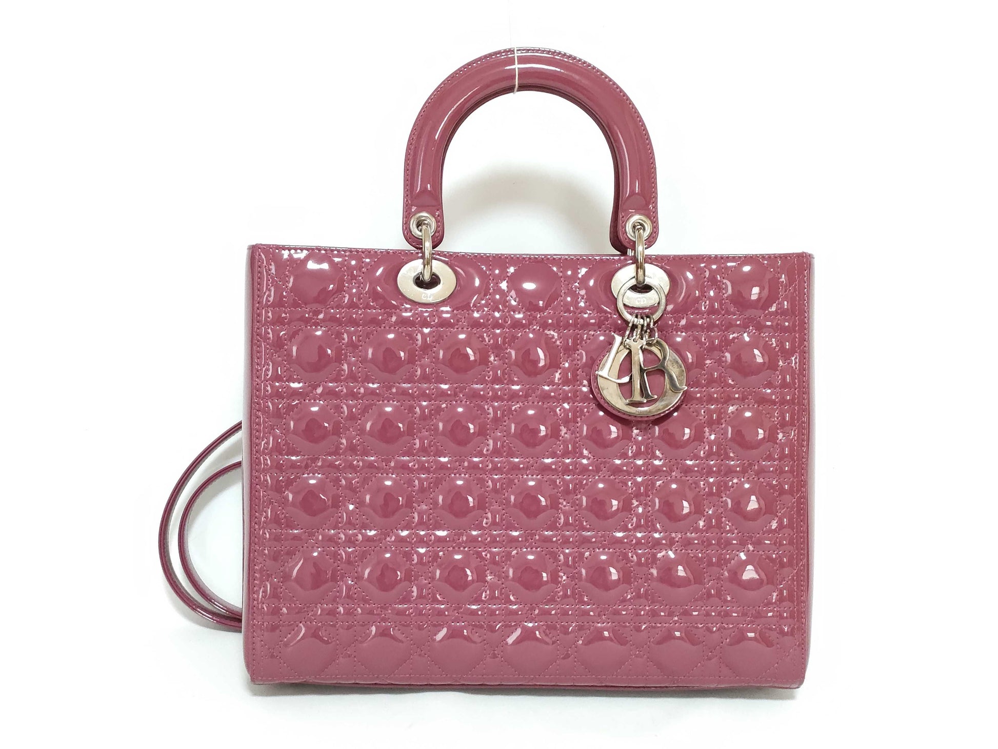 Christian Dior Lady Dior Patent Large