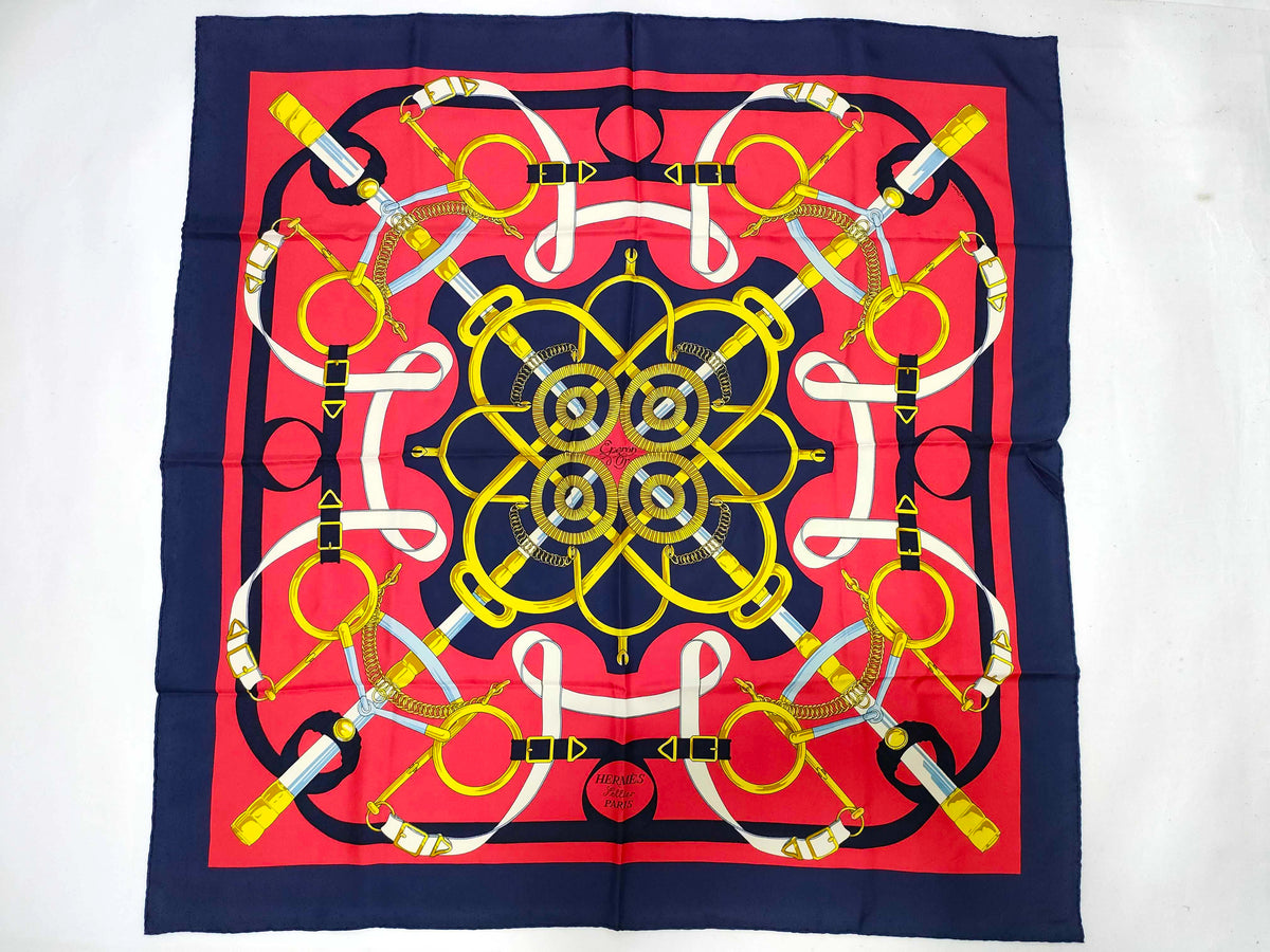 Hermes Carré 90 Silk multicolor 90 x 90