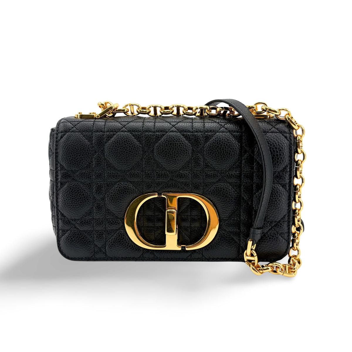 Christian Dior Caro Cannage Quilt Calfskin Medium