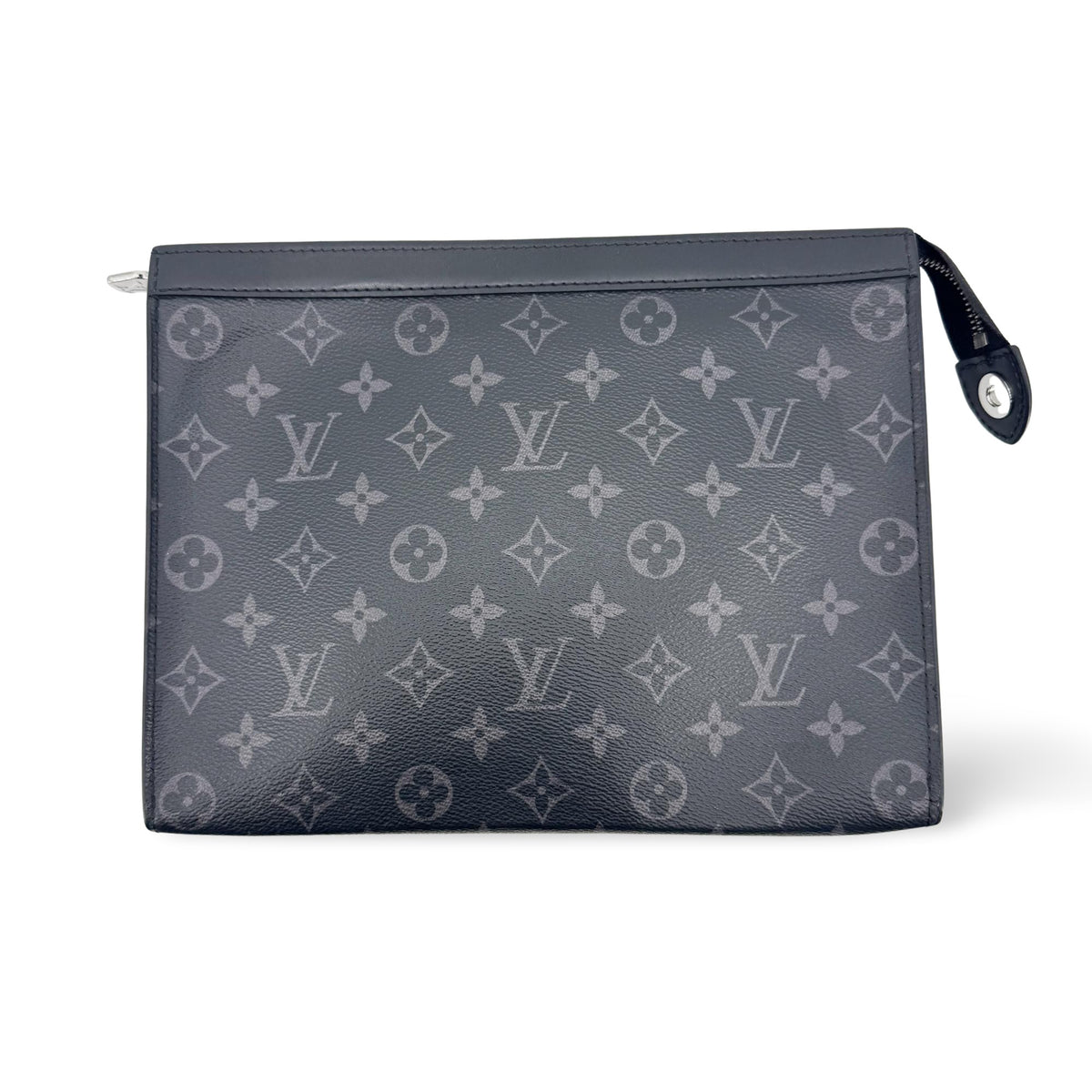 Louis Vuitton Pochette Voyage Reverse Monogram Eclipse Canvas MM