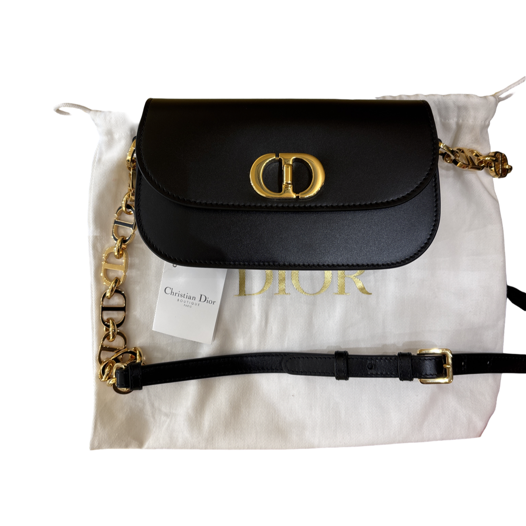 Christian Dior 30 Montaigne Avenue Leather Small