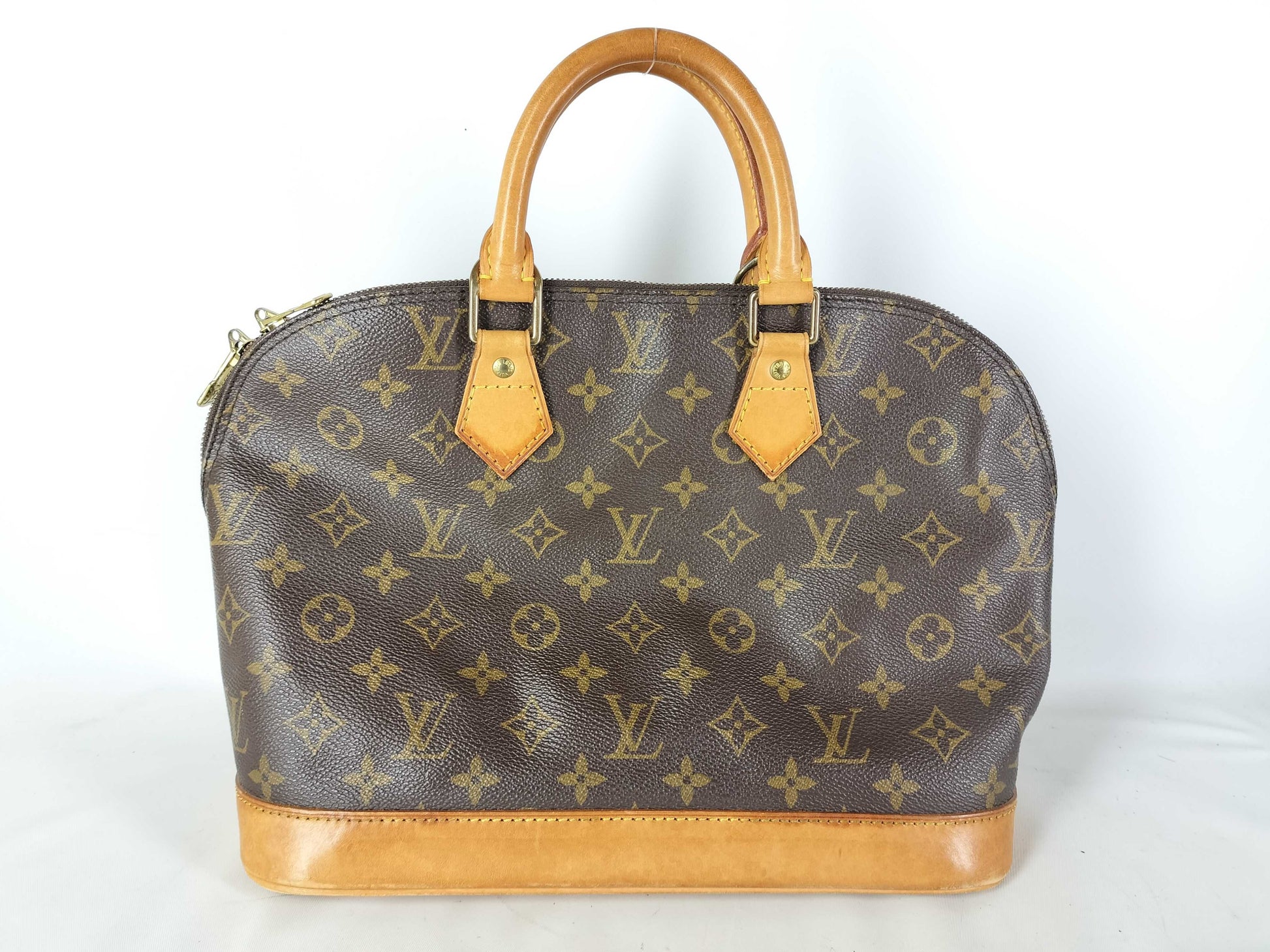 Louis Vuitton Alma Handbag Monogram Canvas PM
