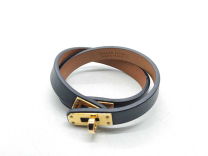 Hermes Kelly Double Tour Bracelet Leather Mini