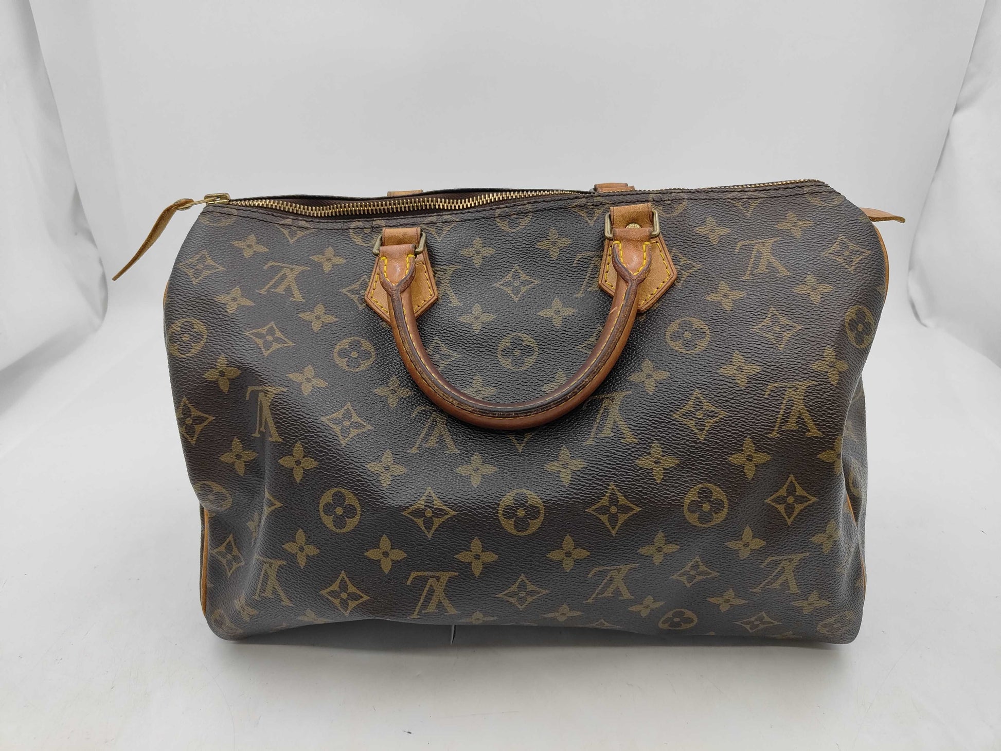 Louis Vuitton Speedy Handbag Monogram Canvas 35