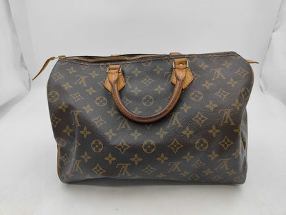 Louis Vuitton Speedy Handbag Monogram Canvas 35