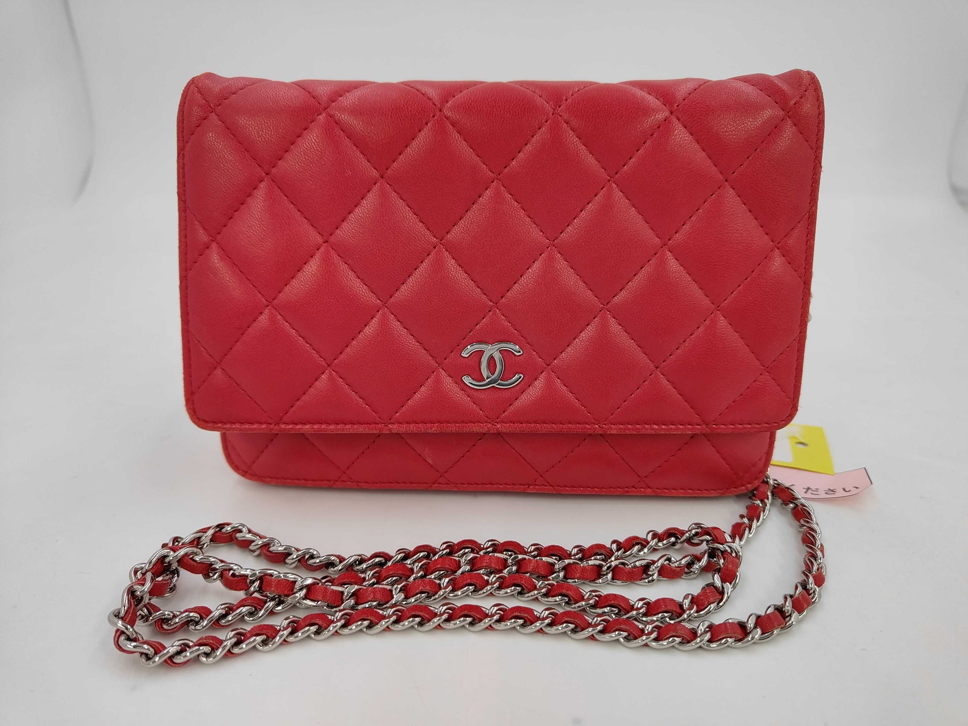 Chanel Timeless CC Wallet on Chain Quilted Goatskin Product Image
