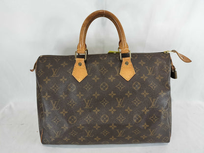 Louis Vuitton Speedy Handbag Monogram Canvas 35