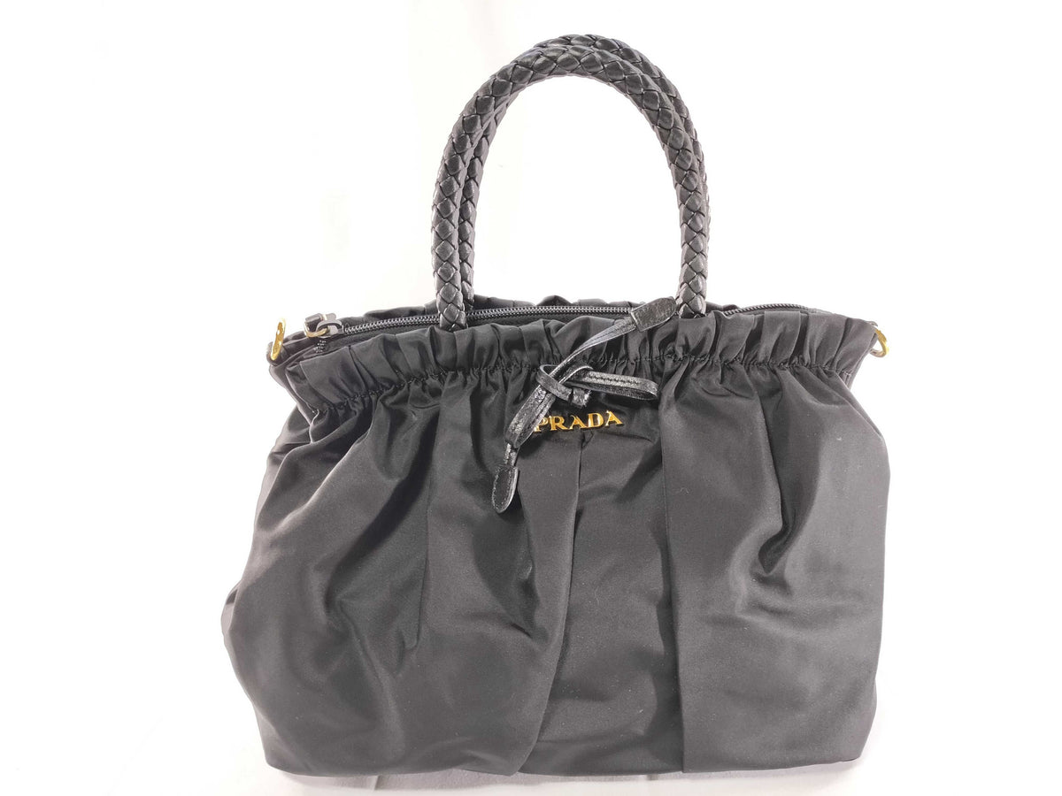 Prada Bow Convertible Tessuto Small