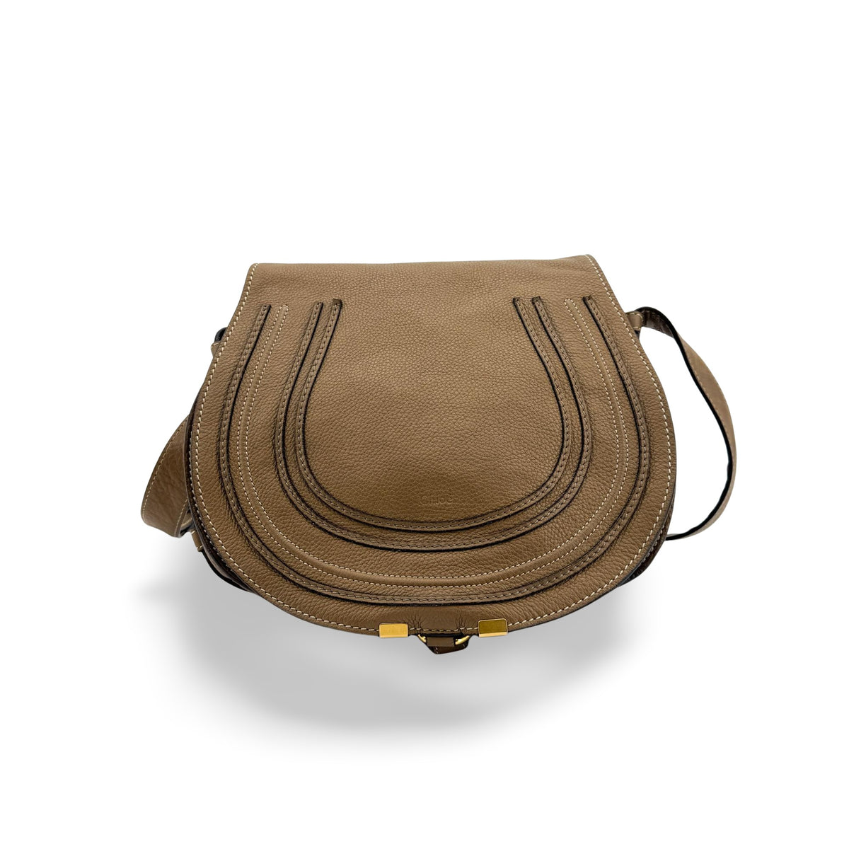 Chloe Marcie Saddle Leather Small