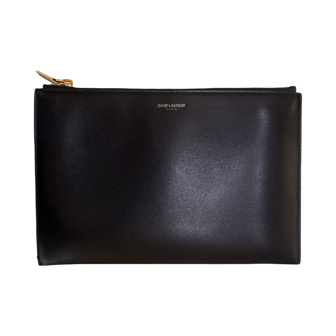 Saint Laurent Zip Leather Medium