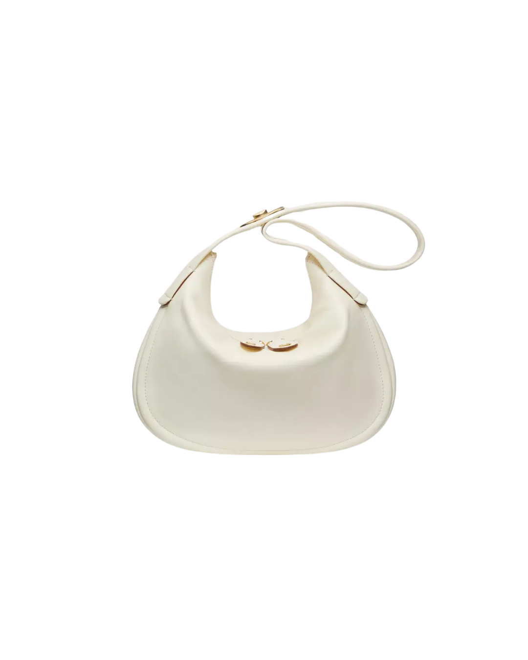 Valentino Garavani Ruffle Shoulder Bag Leather Large