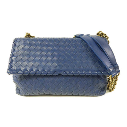 Bottega Veneta Olimpia Intrecciato Microstuds Lambskin Small