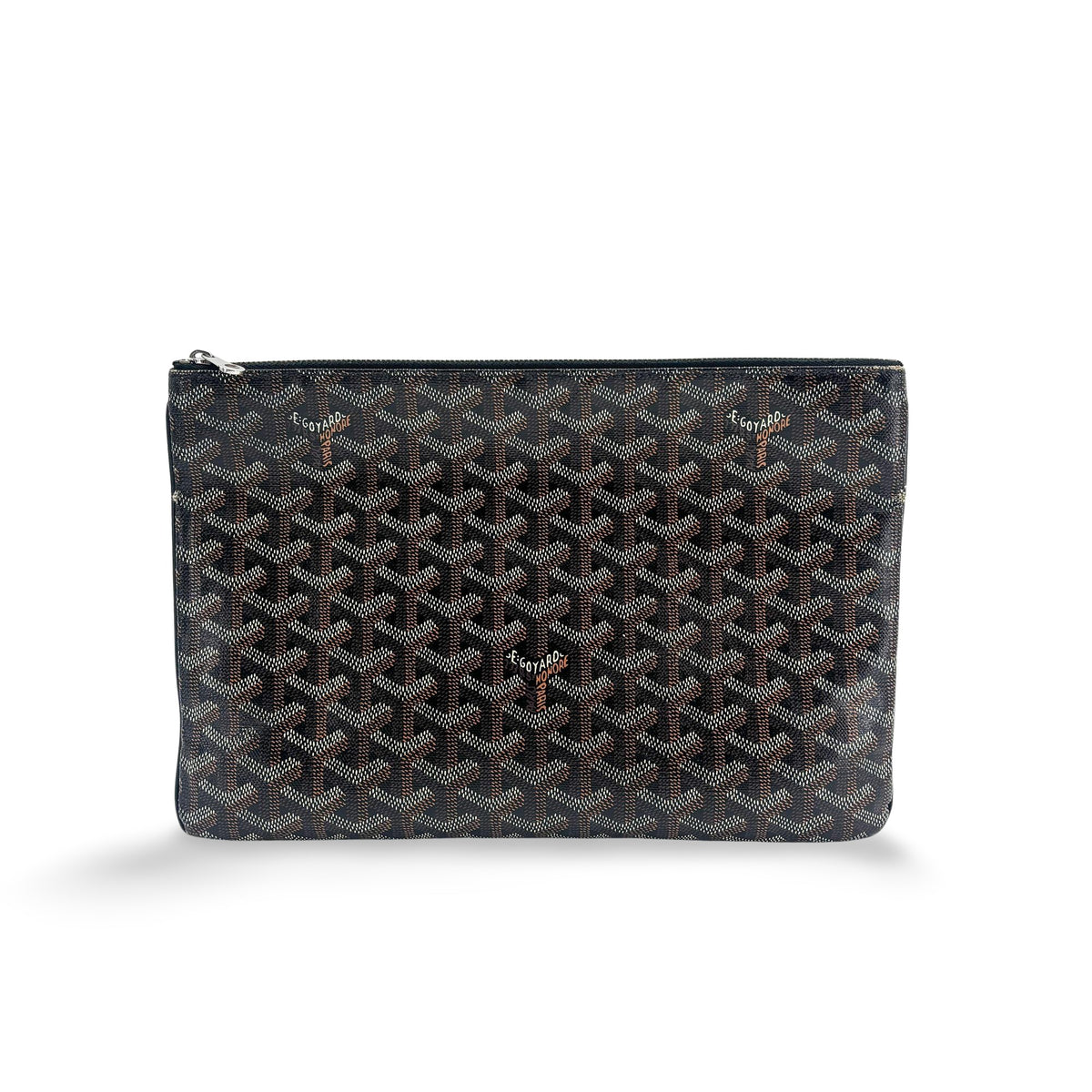 Goyard Senat Zip Coated Canvas MM