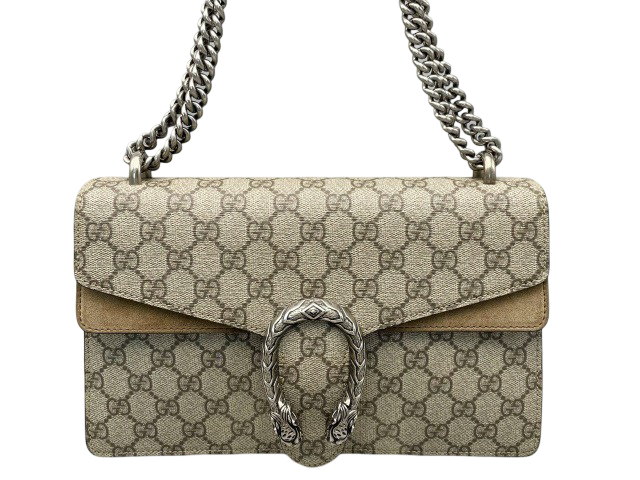 Gucci Dionysus Top Handle Chain GG Coated Canvas medium