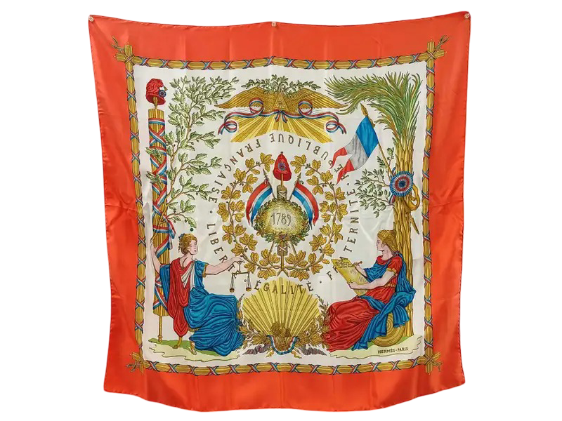 Hermes Carré 90 Silk multicolor 90 x 90