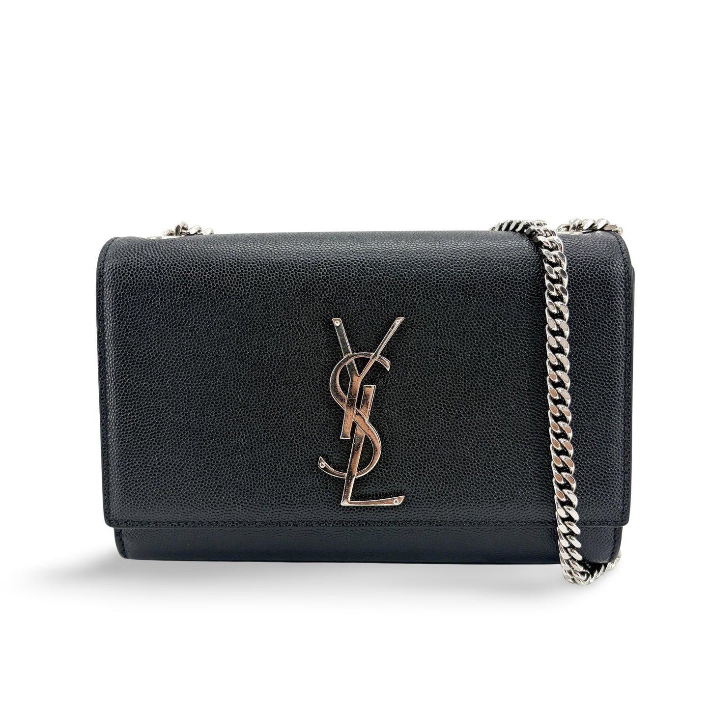 Saint Laurent Kate Crystal Embellished Patent Toy