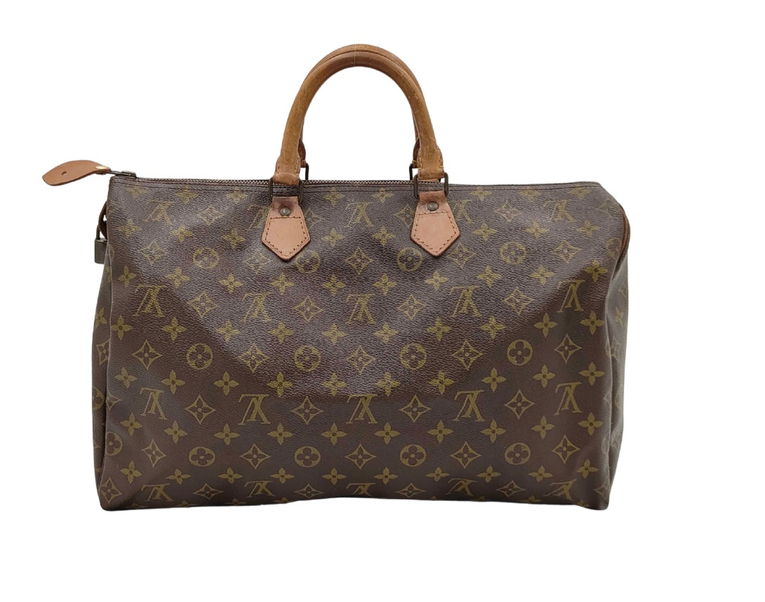 Louis Vuitton Speedy Handbag Monogram Canvas 40