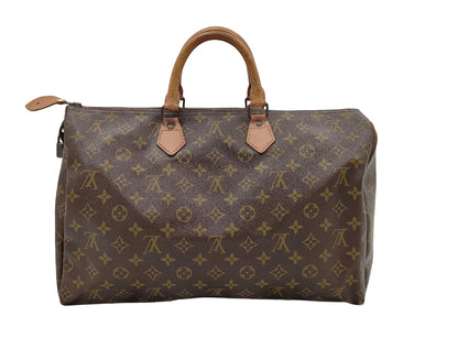 Louis Vuitton Speedy Handbag Monogram Canvas 40